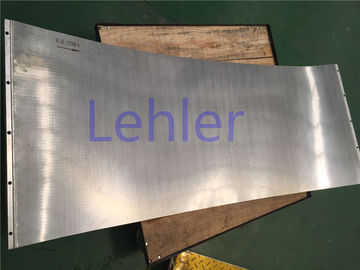 Masse/Papierpräzisions-Schlitz-Öffnung des industrie-Sieb-Biegungs-Schirm-710*1727mm hoch-