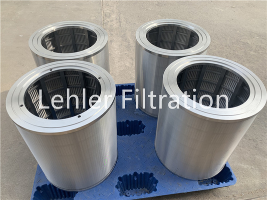 horizontale Sand-Mühlvorderer Patronen-Schirm 400L 500L für Lithium-Batterie-Industrie