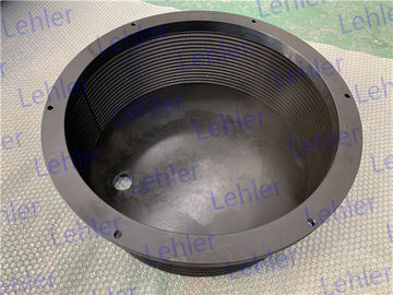 Nitrierungs-Behandlungs-Oberflächen-Perlen-Mühlschirm für Korb-Mühlmaschinen-Schlitz 0.5mm