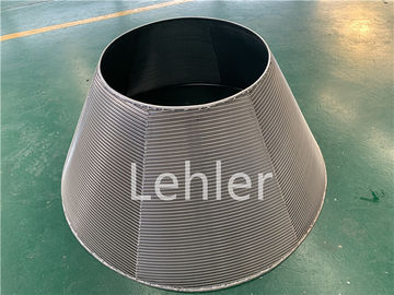 Glatter Oberflächenkeil-Draht-Korb 250 Mikrometer-Keil-Draht-Schirm