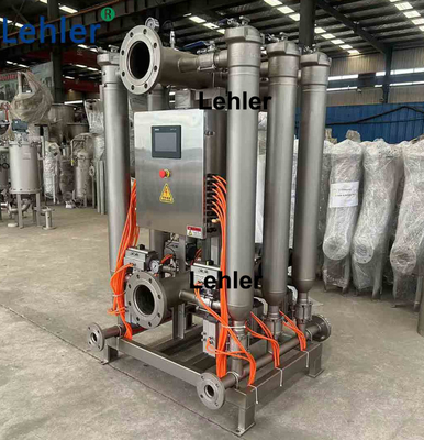 Fabrik Lieferung hochwertige automatische Selbstreinigung Röhrenrückspülung Filter Gehäuse Sieb