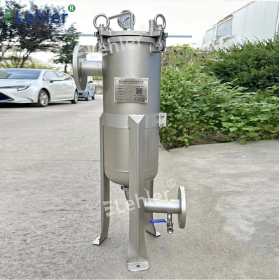 Taschentypen Edelstahl-Ölfilter mit hohem Wirkungsgrad für die Vorfiltration mit Gehäuse für Speiseöl